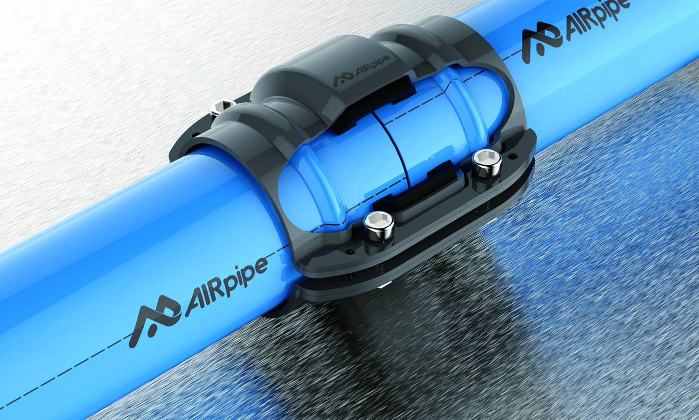 AIRpipe Lugged ring clamping style connection
